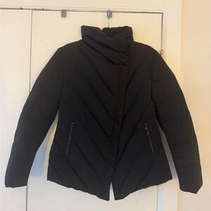 Zara Woman Black Puffer Jacket